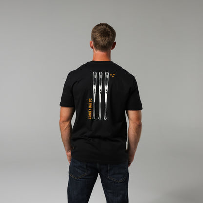 Three Bats Tee