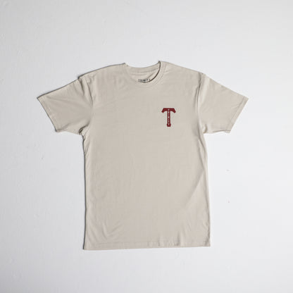Custom Made Badge Tee