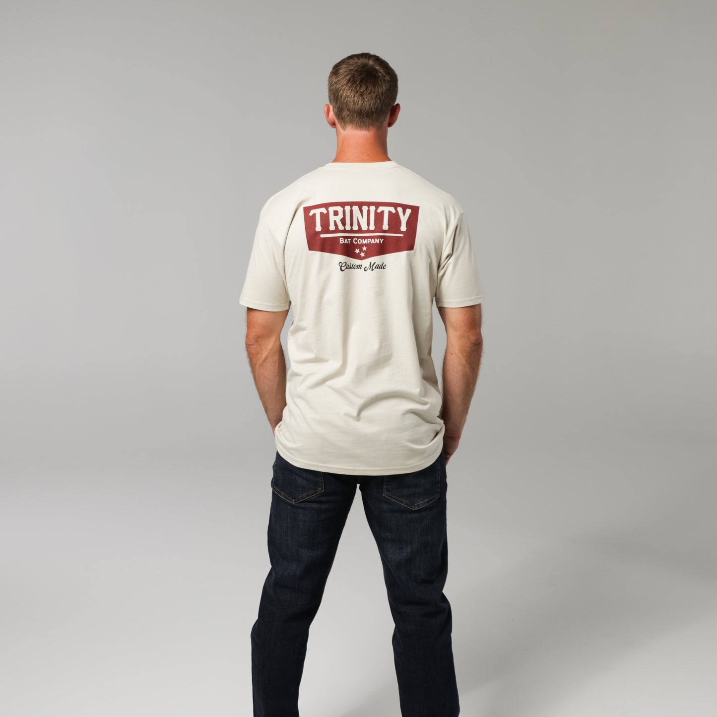 Custom Made Badge Tee